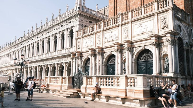 Visiting the Venice Architecture Biennale inspired me to think differently when it came to our future house. Pic: January Jones.