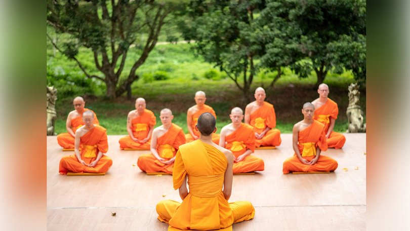 Four Thai monks tested positive for meth use after police swept through their temple.