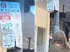 TikTok video of Sydney parking sign sparks outrage over confusing road rules.