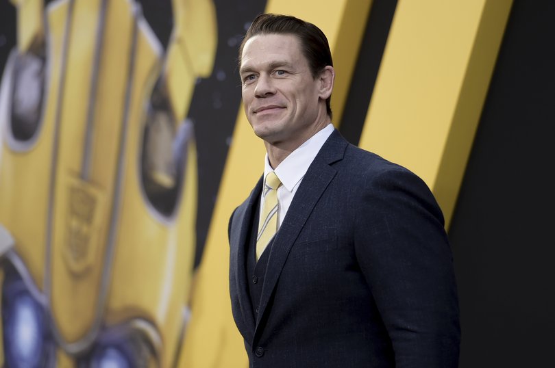 John Cena at the Bumblebee premiere in 2018.