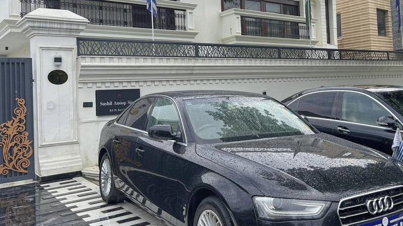 A man is facing numerous charges after allegedly setting up a fake 'embassy' in New Delhi.