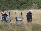 During his visit to Scotland, US President Donald Trump revealed that his son Eric Trump will perform the ceremonial ribbon-cutting for their new golf course near Aberdeen next Tuesday. 