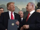 Donald Trump and Benjamin Netanyahu don't believe Palestinian militants want a ceasefire deal. (AP PHOTO)