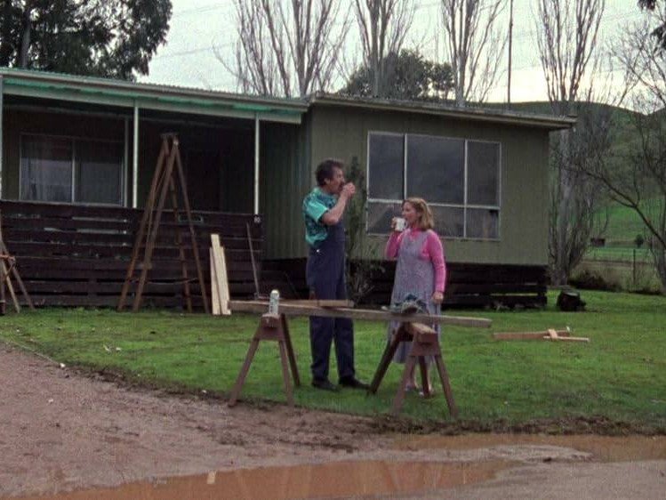 Hows the serenity: A scene from the Kerrigans Bonnie Doon holiday house in The Castle. Pic IMDB