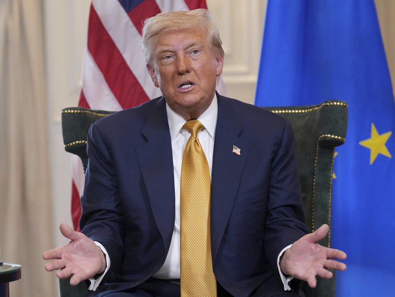 Donald Trump has urged other nations to increase their aid to Gaza, emphasising that the challenges in the Middle East are not just a problem for the United States.