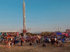 An 18-year-old girl's hair got stuck in one of the carnival rides at the Netley Marsh Steam and Craft Show near Southampton.
