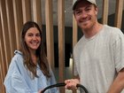 Madi and Gary Rohan are finally home with newborn son Hugo.