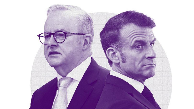 Anthony Albanese, Emmanuel Macron.