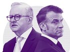 Anthony Albanese, Emmanuel Macron.
