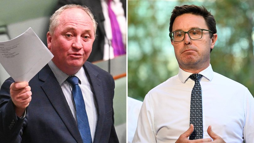 Another Parliament, another leader of a Coalition party whose job is at risk over energy policy. 