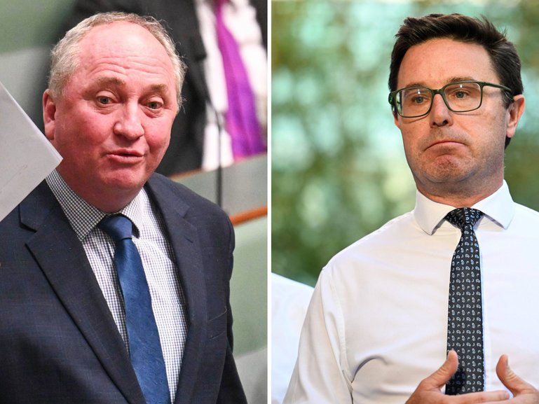 Another Parliament, another leader of a Coalition party whose job is at risk over energy policy. 