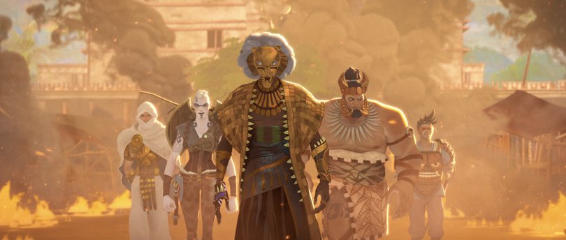 Marvel animated series Eyes of Wakanda.