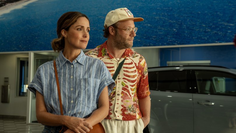 Rose Byrne and Seth Rogen in Platonic season two.