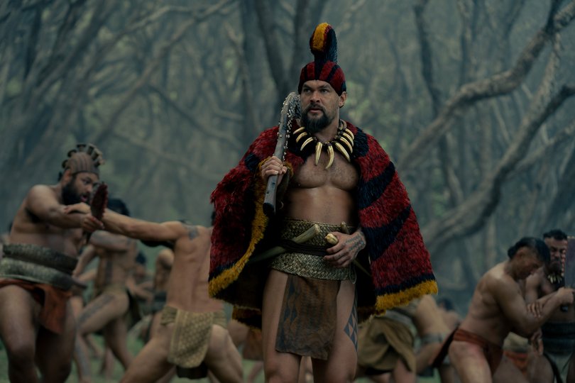 Jason Momoa in Chief of War.
