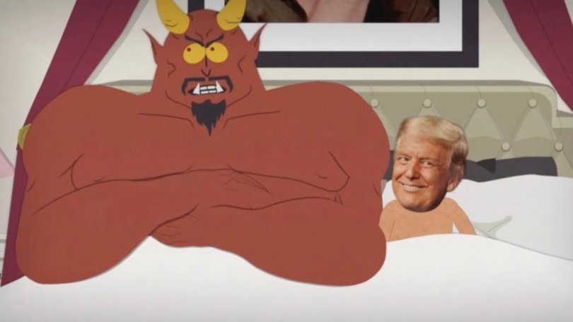South Park's Donald Trump episode had a ratings spike in the US.