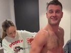 Tom Papley clapped back at Toby Greene twice after the ‘overweight’ sledge.