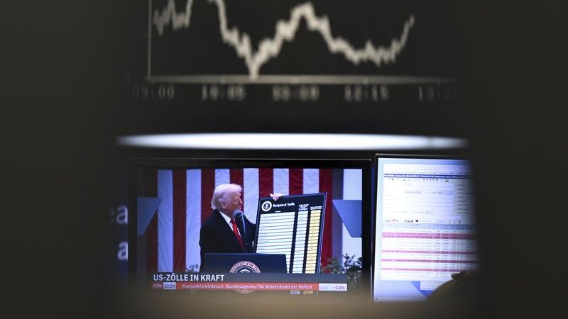 US tariffs on incoming goods look to be settling in only slightly less than what President Donald Trump had threatened in April. (AP PHOTO)