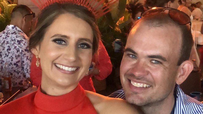 Chris Wilson with his wife Danielle.