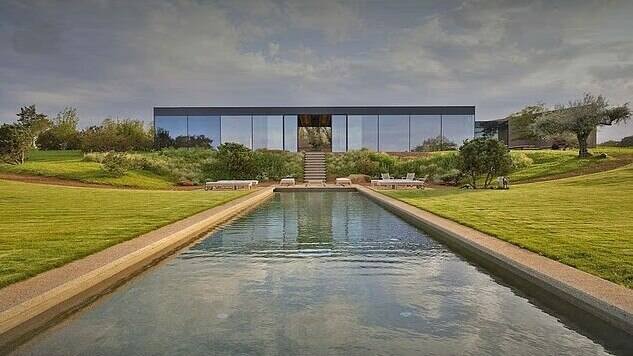 The couple's new home in Oxfordshire.