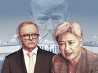 Anthony Albanese and Penny Wong both came under fire in Question Time as the Coalition grilled Labor on its plans to counter Donald Trump’s looming tariff regime.