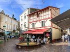 A view of Les Sables d’Olonne, a French resort town that has announced fines for people that walk around “half-naked.” 