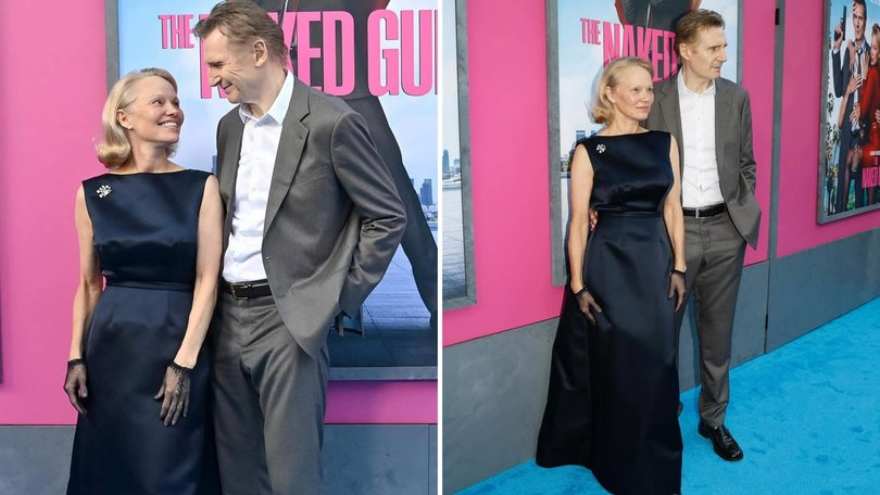 Sparks fly between Neeson and Anderson as they open up about their love story.