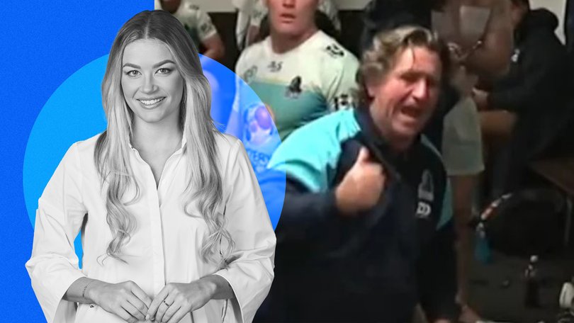 Des Hasler’s now infamous spray.