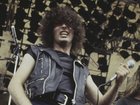 Vocalist Paul Mario Day and guitarist Kenny Cox of heavy metal group More perform at the Monsters of Rock festival at Donington Park in 1981.   