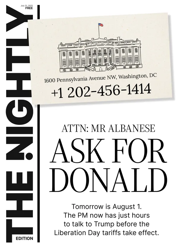 The Nightly cover for 31-07-2025