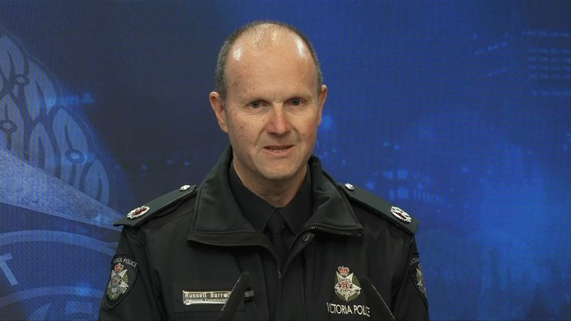 Assistant Commissioner Russell Barrett.