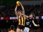 Calsher Dear lights up the Hawks.