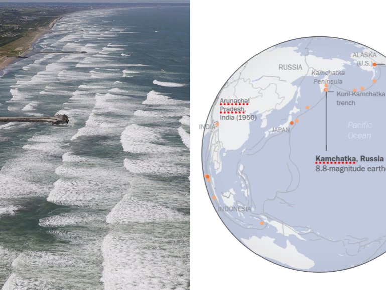 From Kamchatka to California: Why the Pacific was spared after Russia’s quake.