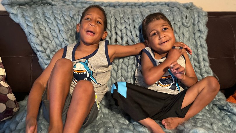 Lathan and Langston McDaneil died in a house fire as their mother watched in horror.