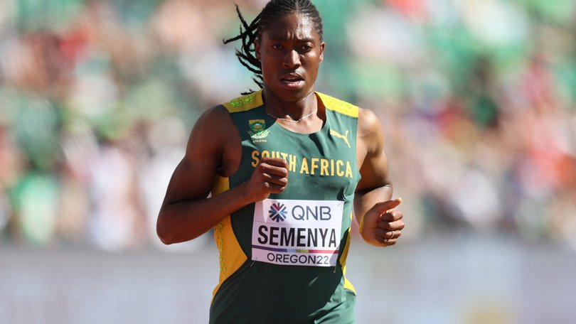 Olympic 800m champion Caster Semenya.