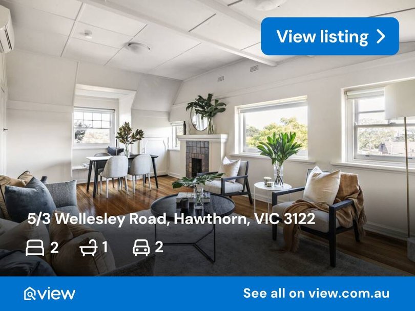 An art deco apartment in a great location in Melbourne.