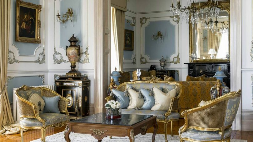 Some of the rooms appear as if they've been transported from the Palace of Versailles. Pic: Marshall White.