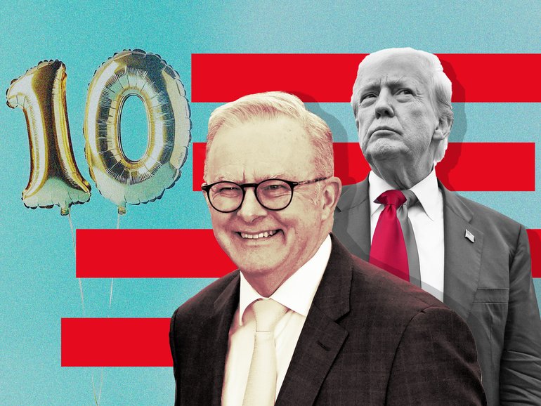 Albanese and Trump