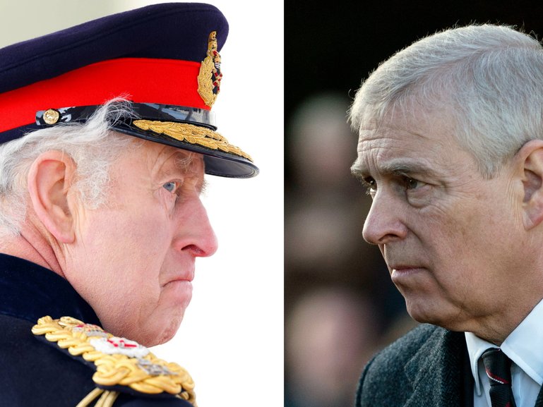 King Charles and Prince Andrew’s bitter royal feud has reached an unlikely conclusion. 