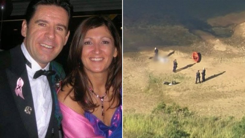 Graeme and Jacqueline Davidson pictured together before her death on a kayaking trip on Lake Samsonvale.