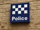 Police allege a man "inadvertently" displayed inappropriate images during a university lecture.