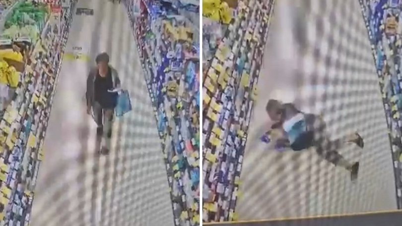 Dusanka Koljibabic was injured in a fall at Woolworths in Melville, Perth.