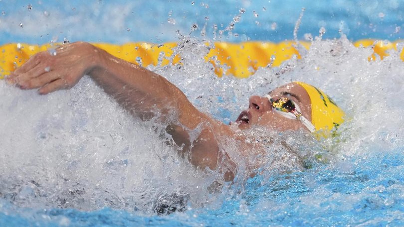 Olympic champion Kaylee McKeown will lead the charge as Australia attempt to claw their way back in Singapore. (AP PHOTO)