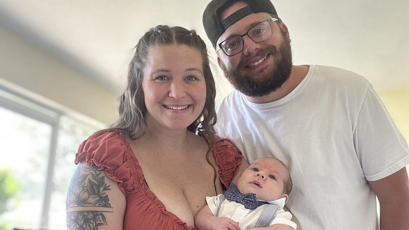 A family is mourning the heartbreaking loss of their five-month-old baby boy after he was fatally mauled by the family dog on the evening of his mother’s birthday.