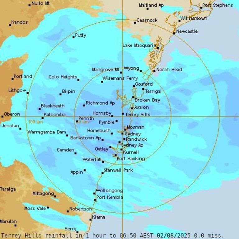 The severe weather is expected to ease from Sunday. Picture: BOM