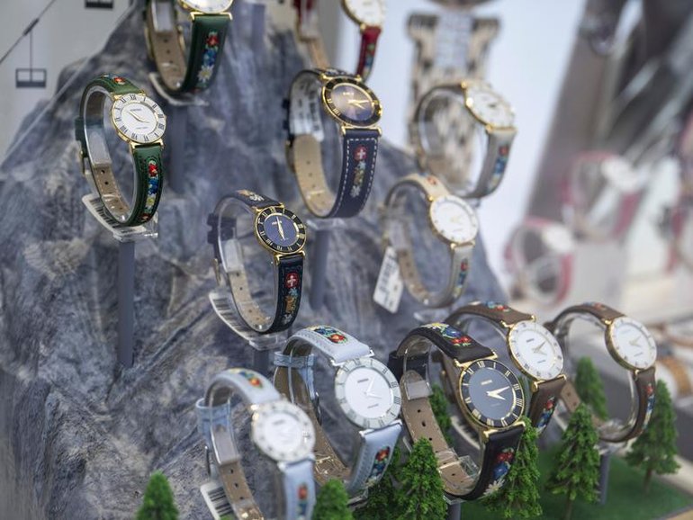 The US is Switzerland's top foreign watch market, accounting for 16.8 per cent of exports. (AP PHOTO)