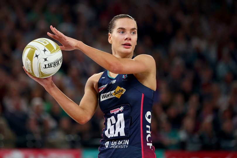 Melbourne Vixens goal attack Kiera Austin was unstoppable.