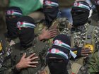 Hamas says an independent Palestinian state must be established before it agrees to disarm. (AP PHOTO)