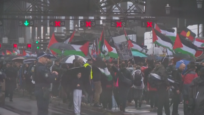 The major protest was given the green light to proceed.
