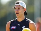 Sam Ramsay pictured during his time with Carlton.