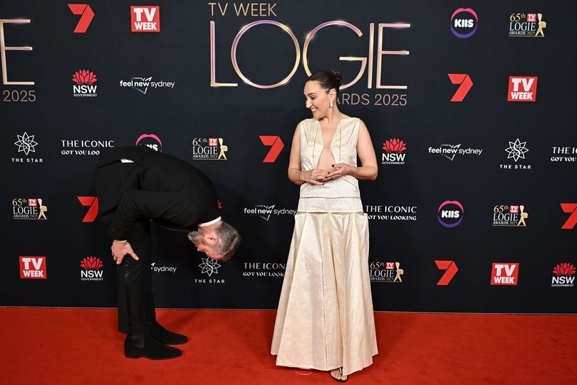 Hamish Blake and Zoë Foster Blake.